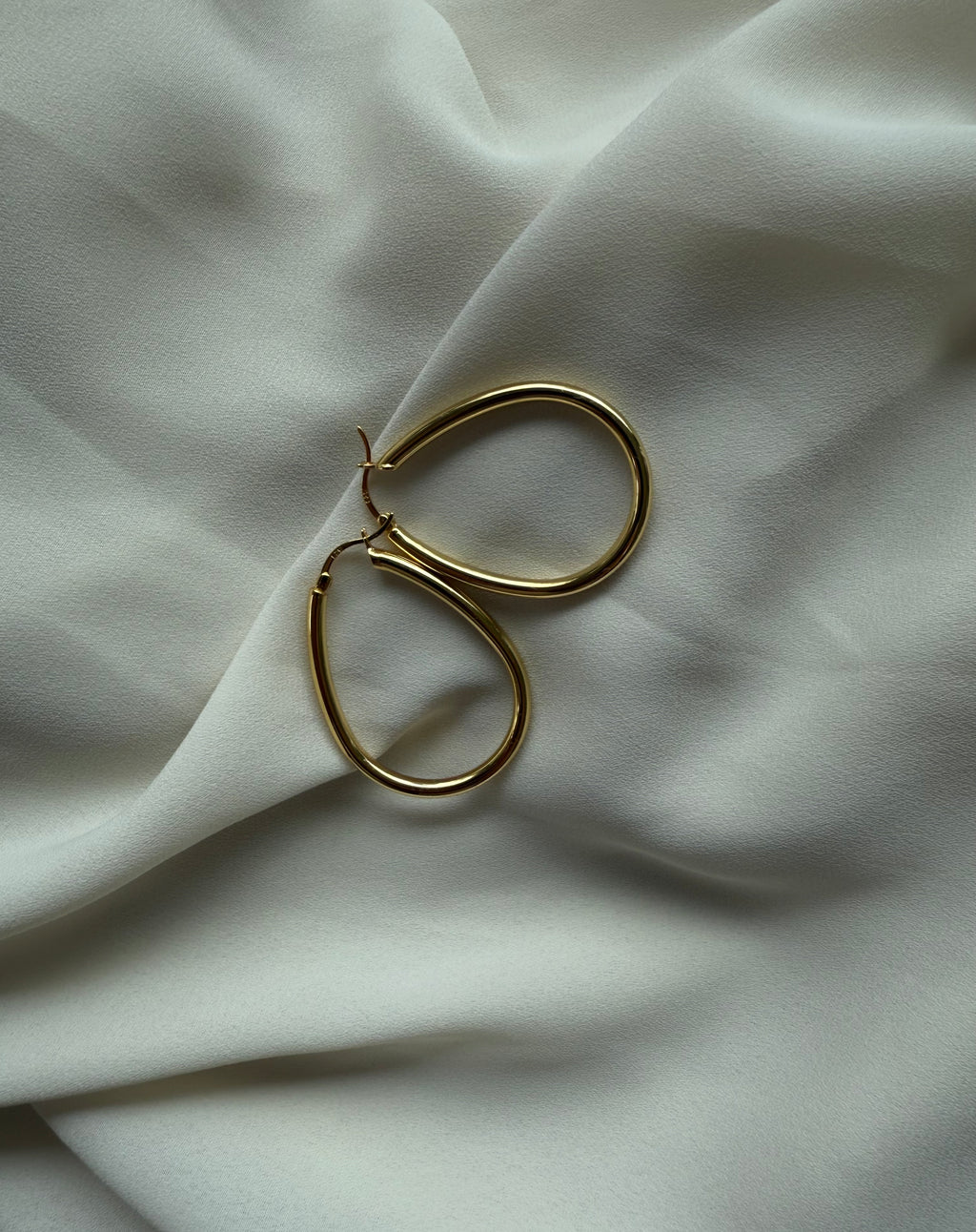 Teardrop Hoops