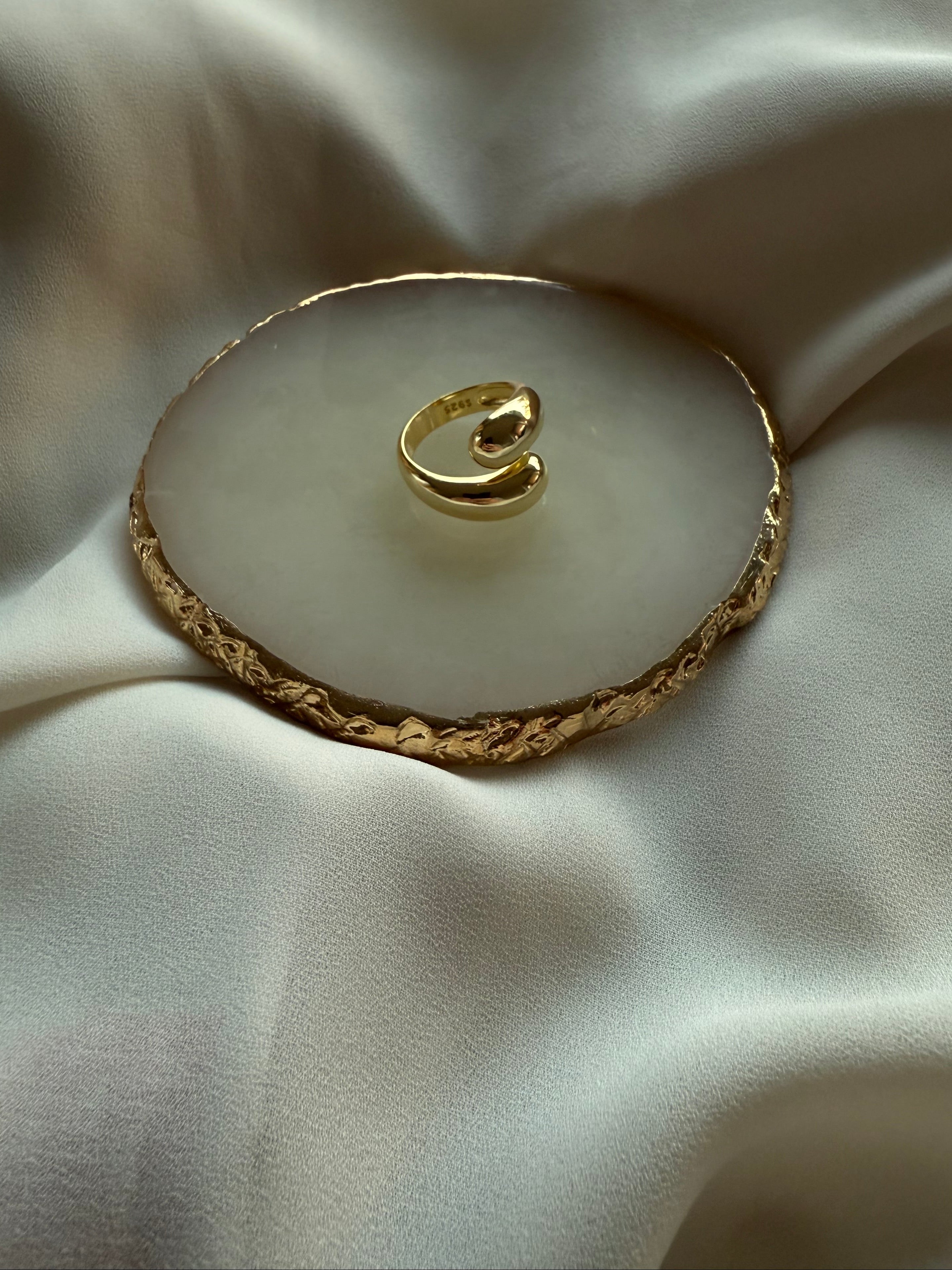 Wide Statement Band Ring